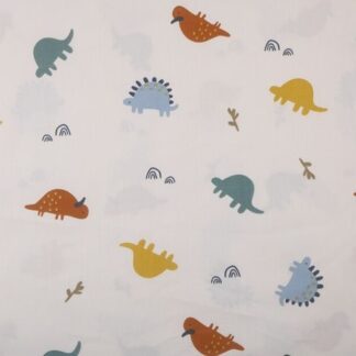 Dinosaurus Motif kangas metrin välein