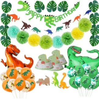 Dinosaurus syntymäpäivä koristelu : Prehistoriallinen syntymäpäivä!