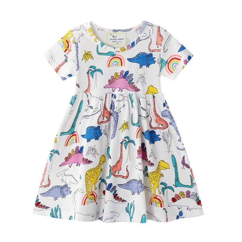 sarjakuva dinosaurus mekko