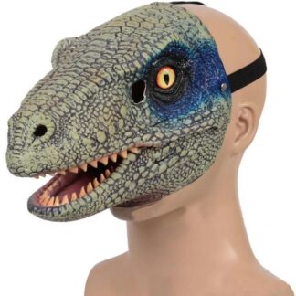 Irrotettava suu dinosaurus naamari