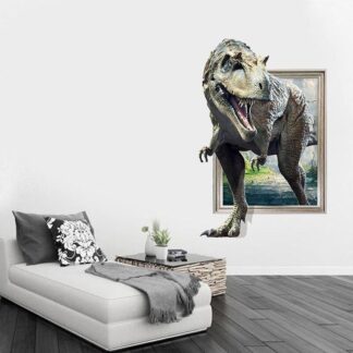 3D dinosaurus juliste: Sukella jurakaudelle!