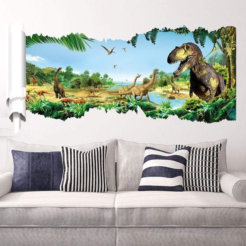 dinosaurus seinäkoriste